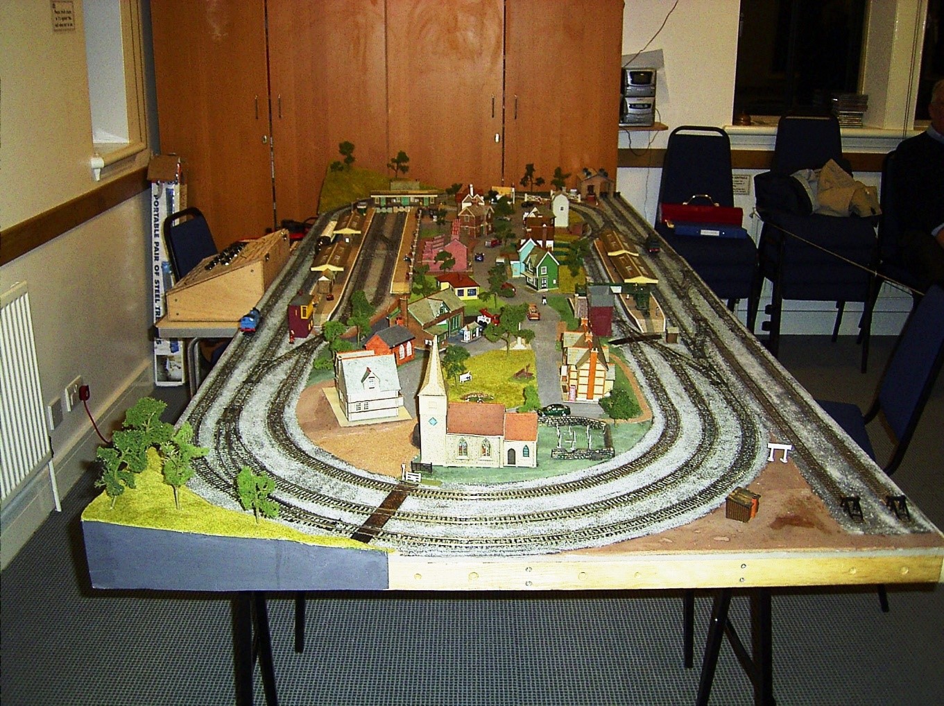 Figure 7: Fully ballasted board with Control Panel on 31/05/2009 Barnwood Fun Day.
